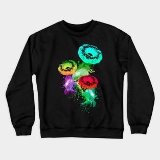 Colorful Donuts - Version 5 Crewneck Sweatshirt